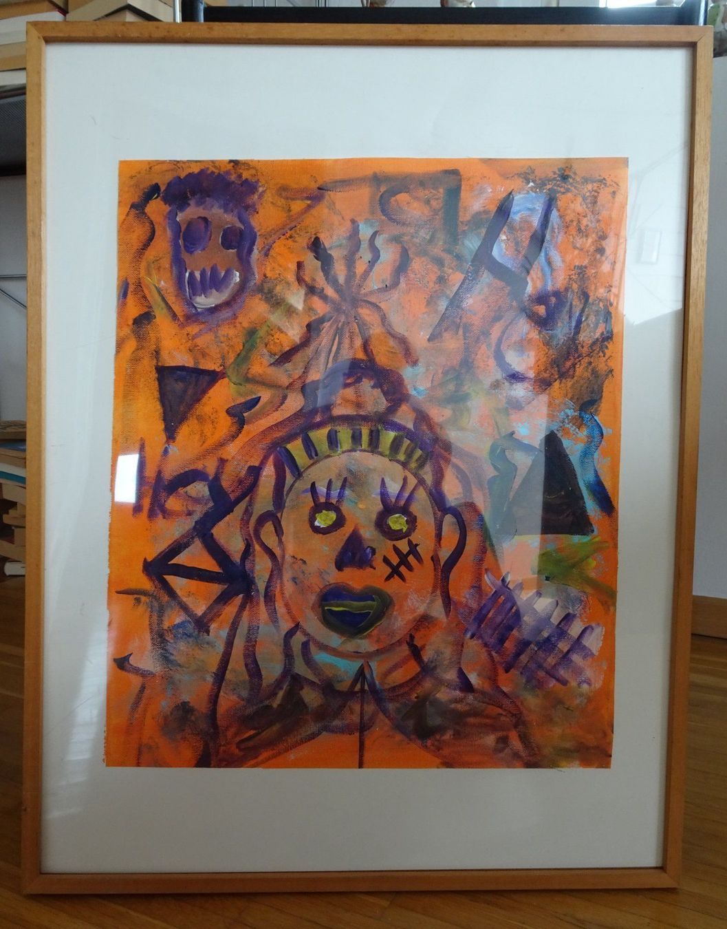 Dipinti: Ölbild Stil Basquat – Usato da Feldbrunnen venduto da MarcusSO 1