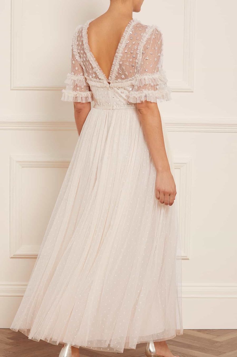 Vestiti: NEEDLE & THREAD- BALLKLEID - CREAM NEU! Orginalpreis 465.- – Nuovo e nell'imballaggio originale da Zürich venduto da luxuryoutlet1 3