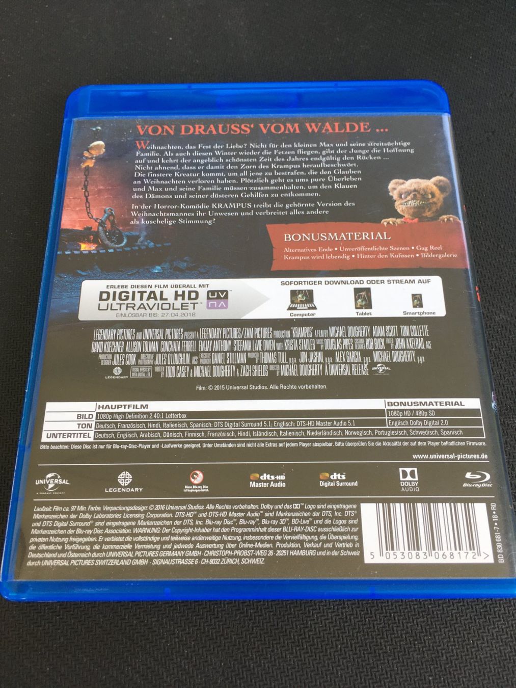 Tutti i DVDs: Krampus [Blu-ray] – Usato da St.Gallen venduto da MedienJoe 1