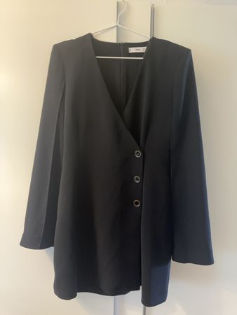 Mango Evening Cocktail Dress black