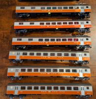 6x Liliput - SBB Swiss-Express Personenwagen WS
