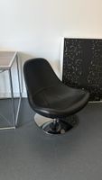 Sessel Leder schwarz
