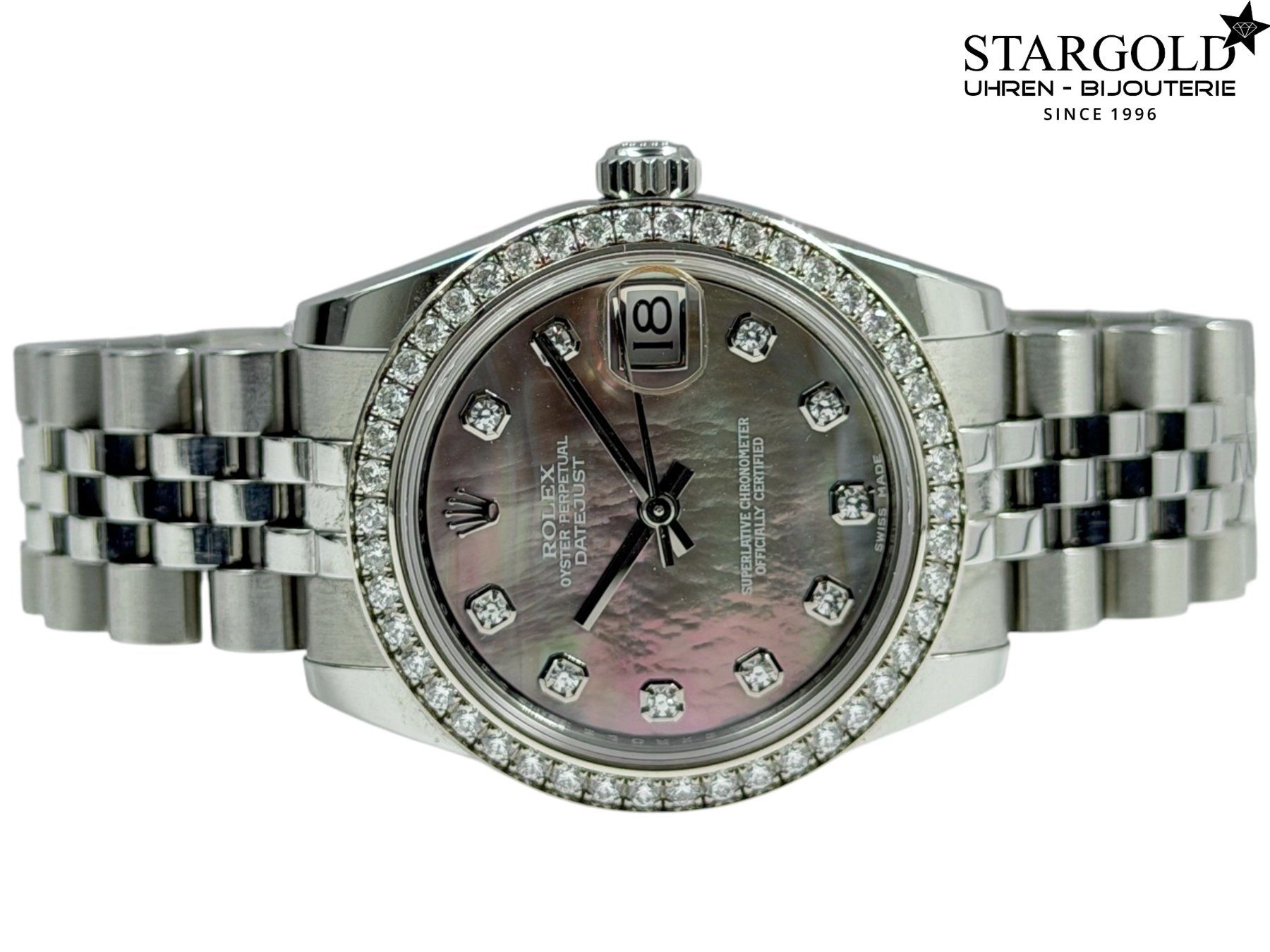 Rolex Orologi: Rolex Datejust 31 Tahitian MOP Diamond - 178384 – Usato da Zürich venduto da Stargold-Uhren 3
