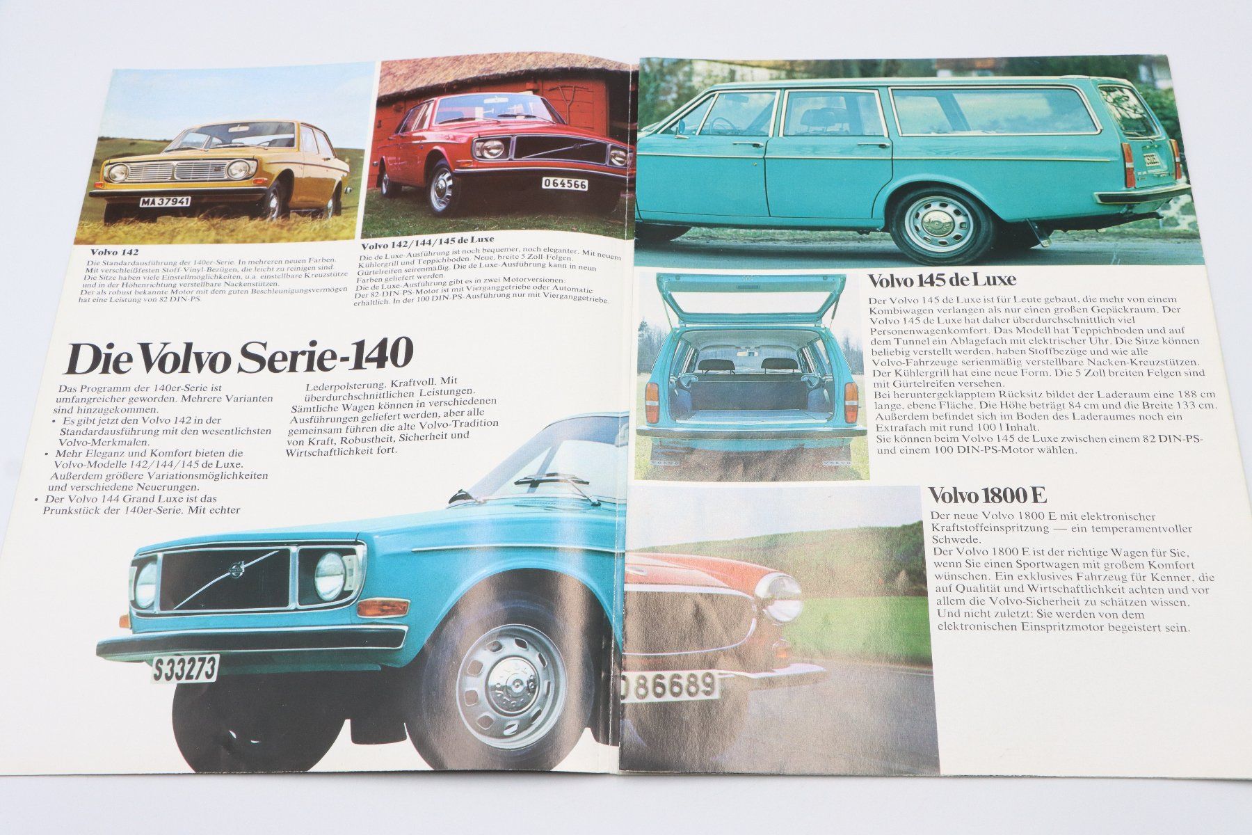 Volvo Documenti: Volvo Modellprogramm 1971 Prospekt – Usato da Bühl b.Aarberg venduto da Collectorpassions 2