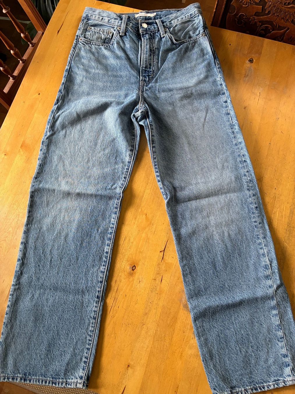 Levi's Jeans: Levi´s ribcage straight W28 L29 hellblau – Usato da Schaffhausen venduto da FannyUsedom 2