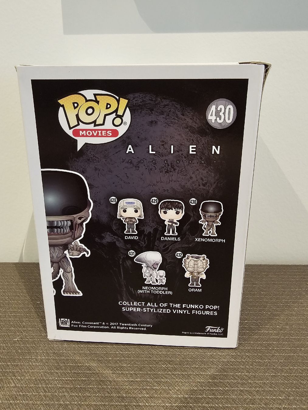 Funko Figuren: Xenomorph Alien Pop! Figur Nr. 430 – Neu und originalverpackt aus Dottikon von  1