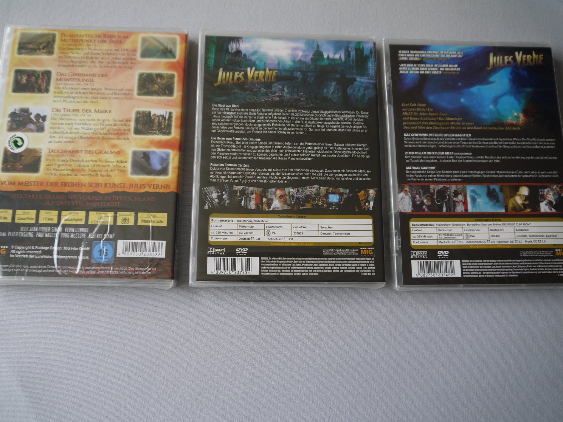 Alle DVDs: JULES VERNE - 10 Filme Collection – Neu und originalverpackt aus Hagendorn von Blaf 1
