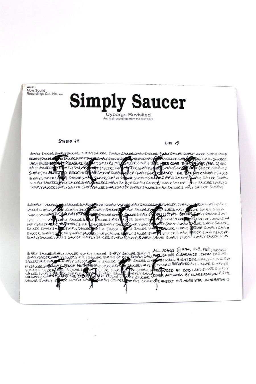 Dischi in vinile: SIMPLY SAUCER: Cyborgs Revisited – Usato da Bern venduto da vinyl-heaven 3