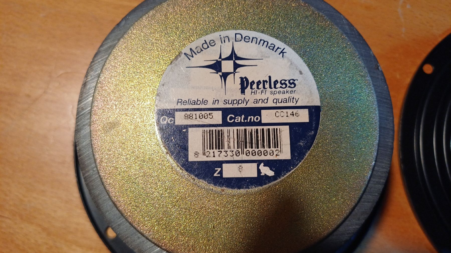 Lautsprecher: peerless Lautsprecher-Chassis – Gebraucht aus Wegenstetten von Malvasia 2