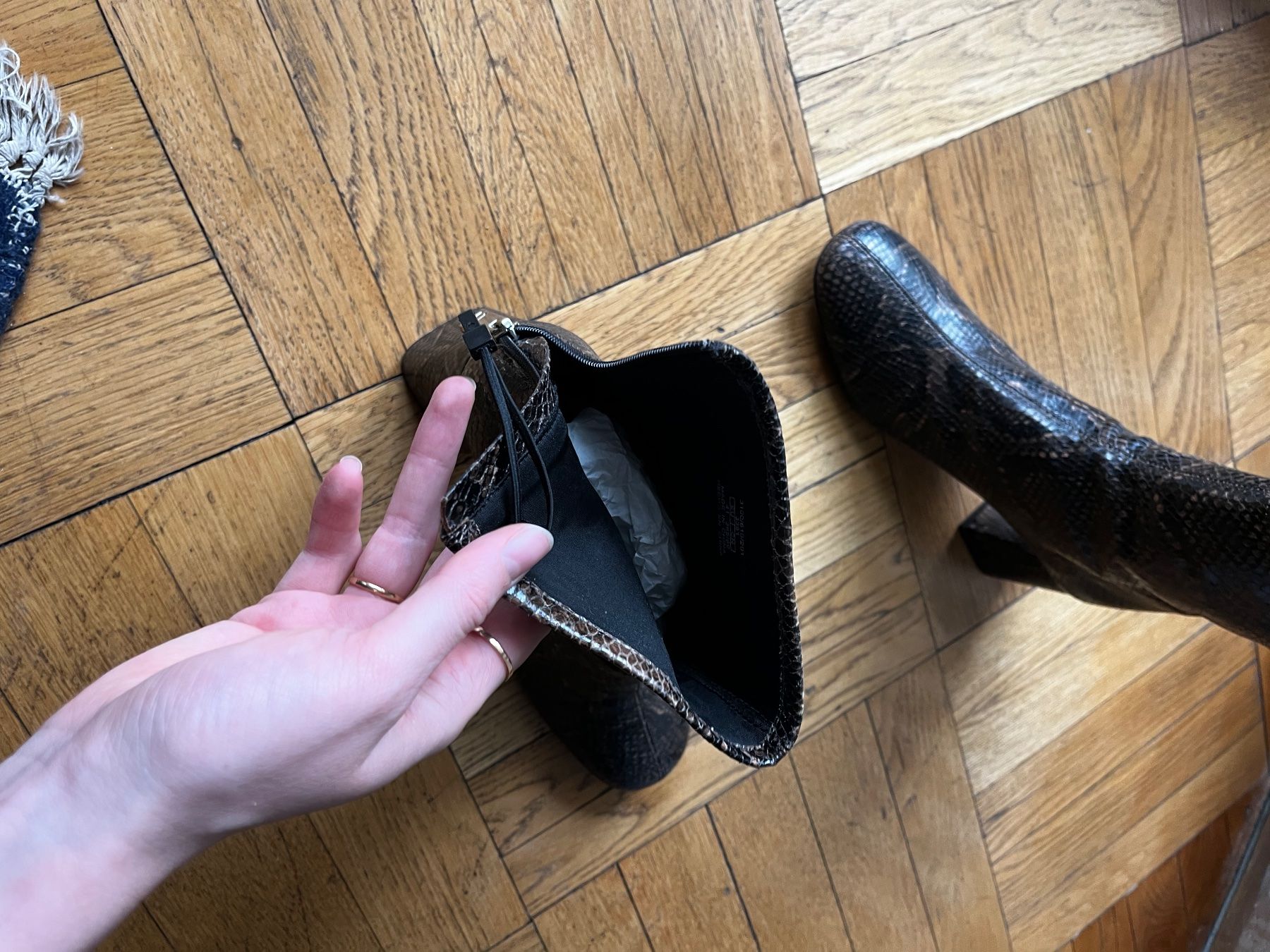 Zara Scarpe da donna: Zara snake healed boots 41 – Nuovo e nell'imballaggio originale da Genève venduto da chl_zc89 3