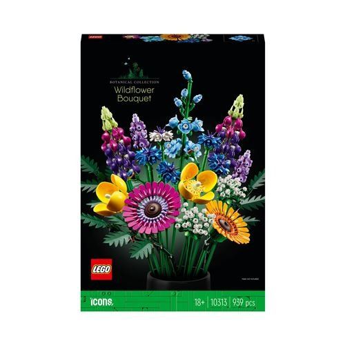 Lego Kit di costruzioni: Lego 10313 Wildflower bouquet – Nuovo e nell'imballaggio originale da Chevenez venduto da stefou18