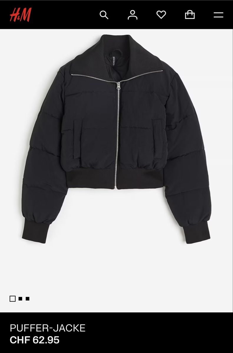 H&M Giacche: H&M Puffer-Jacke Damen – Usato da Basel venduto da Christopher123 5