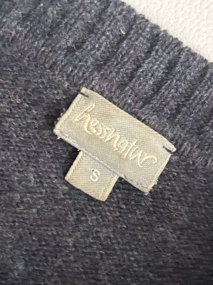 Hessnatur Pullover & Sweatshirts: Hessnatur Pullover Schurwolle anthrazit Grösse S – Gebraucht aus langenthal von rundholz7 5