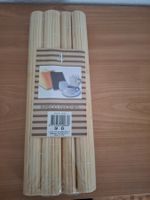 4 Bambus Platzsets naturfarben