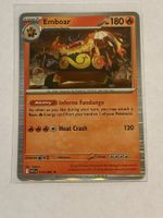 Pokemon WHITE FLARE Emboar 013 / 086 🇬🇧 EN Holo