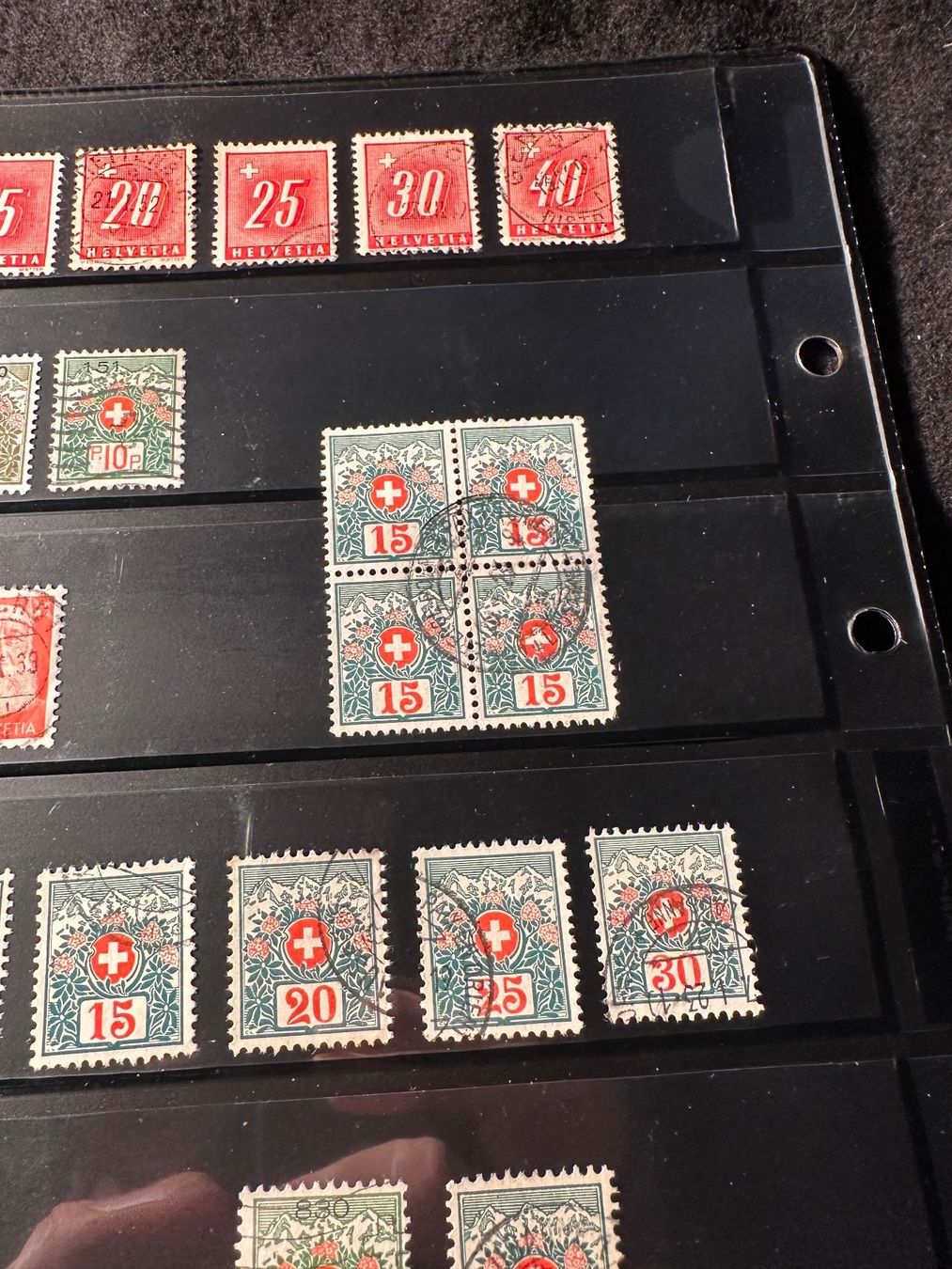 Tutti i francobolli: Portomarken Schweiz Spezial +++ – Usato da Stettfurt venduto da 2442 2