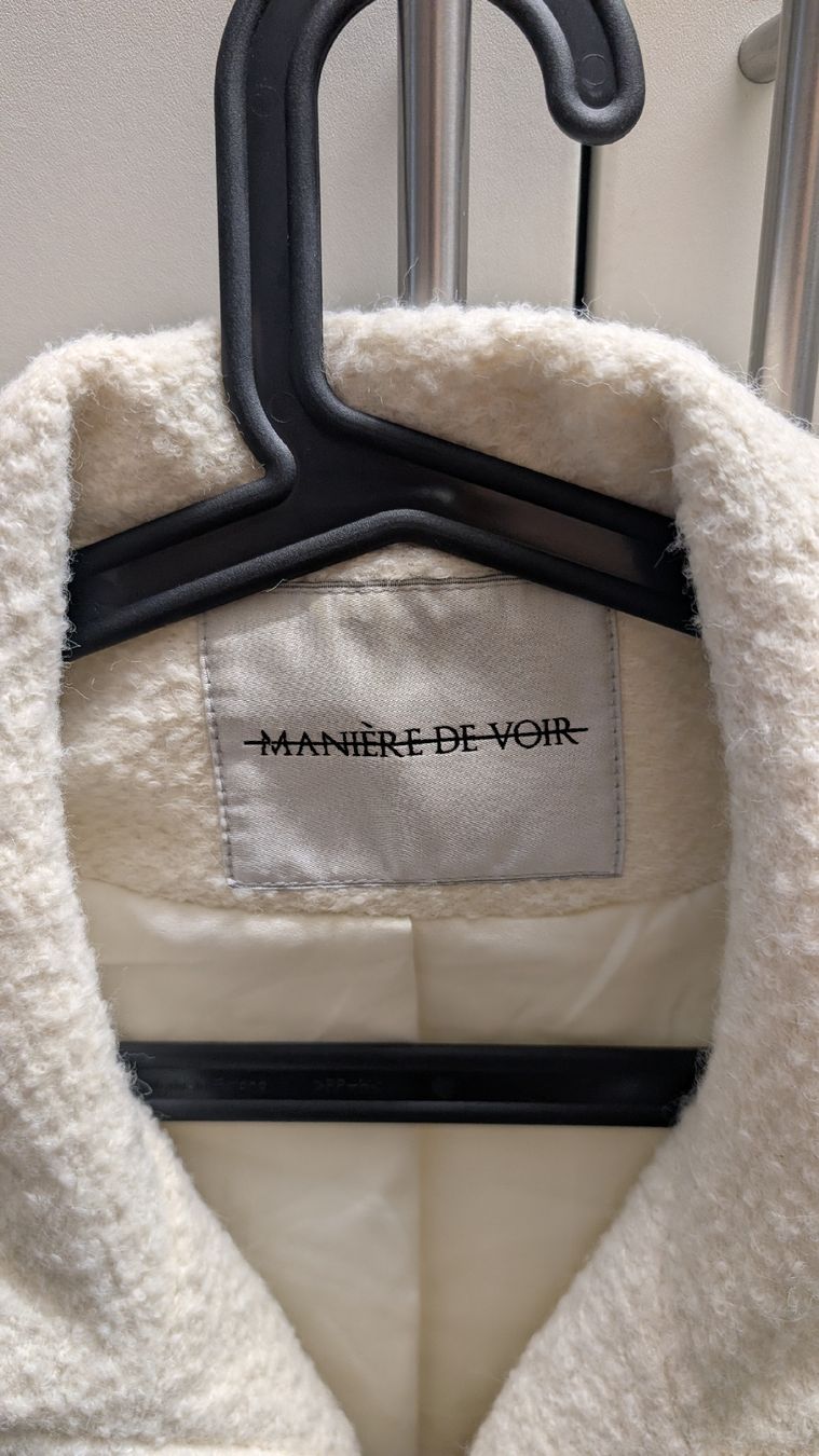 Giacche: Maniere De Voir Ivory Zip-Up Jacket - Size Large – Nuovo (secondo la descrizione) da Liestal venduto da ericx.oc 1