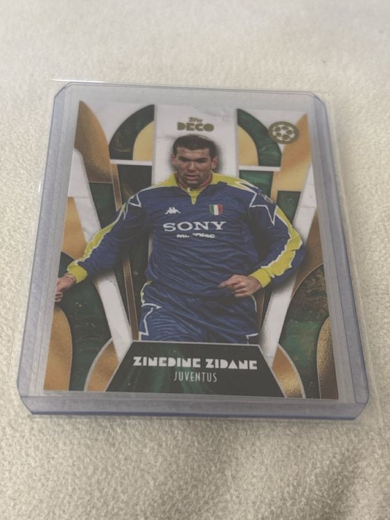 Carte Postale Zinedine Zidane - Real Madrid - Collection Football