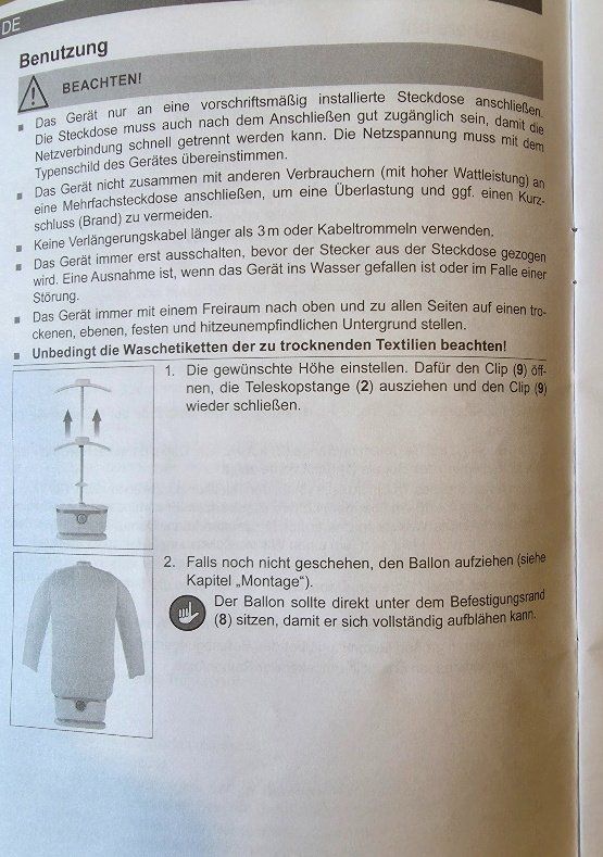 Cleanmaxx Ferri da stiro: CLEANmaxx Hemdentrockner-Hemdenbügler – Usato da Zufikon venduto da brocki5621 2