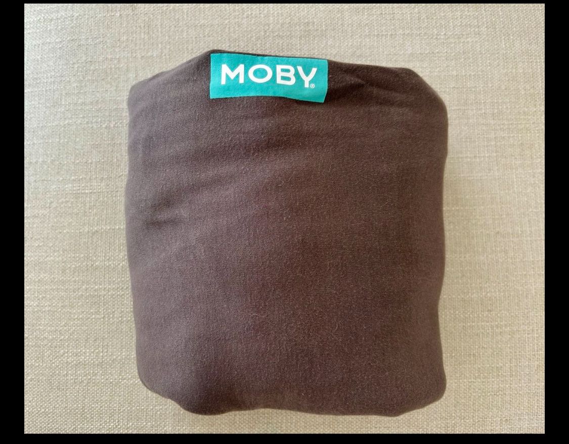 Moby Wrap Marsupi portabebè: Babytragetuch Moby - Grey/Asphalt – Usato da Bern venduto da ale_q8dq