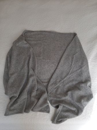 Schal Cashmere grau
