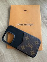Louis Vuitton iPhone 16 pro Hülle Leder braun schwarz gebrau