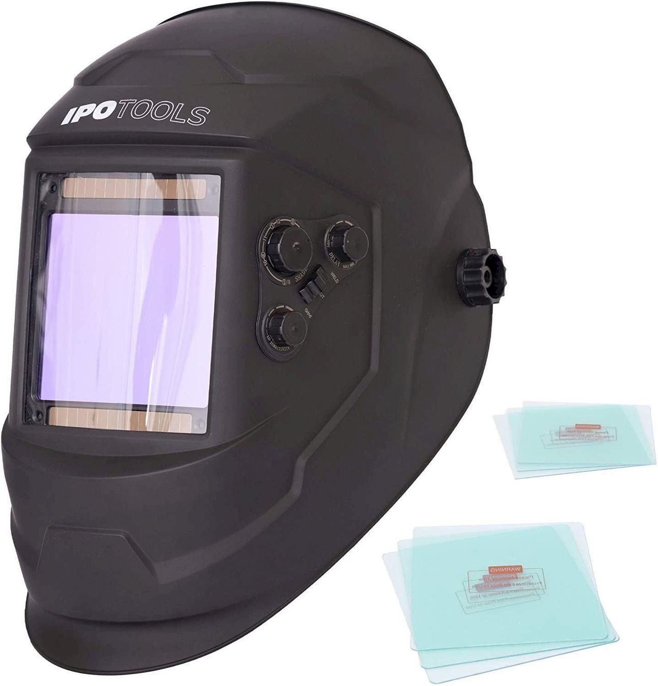 Löten & Schweissen: IPOTOOLS LY800H Automatik Schweißhelm XL – Neu und originalverpackt aus Bottighofen von zaap