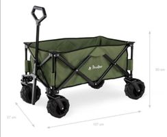 Pinolino Bollerwagen faltbar olivfarbig