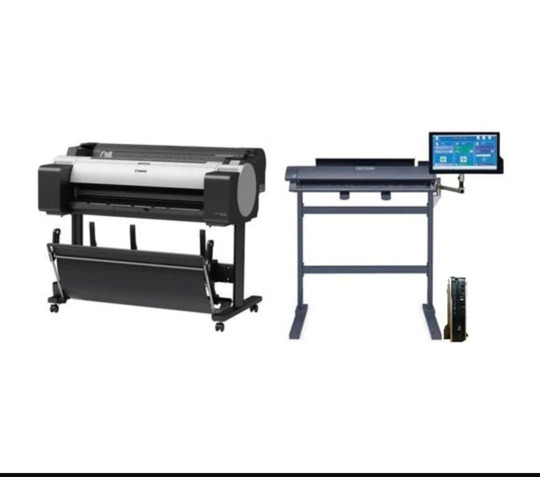 Scanner: Plotter A0 Canon iPF TM-300 mit Colortrac M40 A0 Scanner – Usato da St. Gallen venduto da Pintador 5