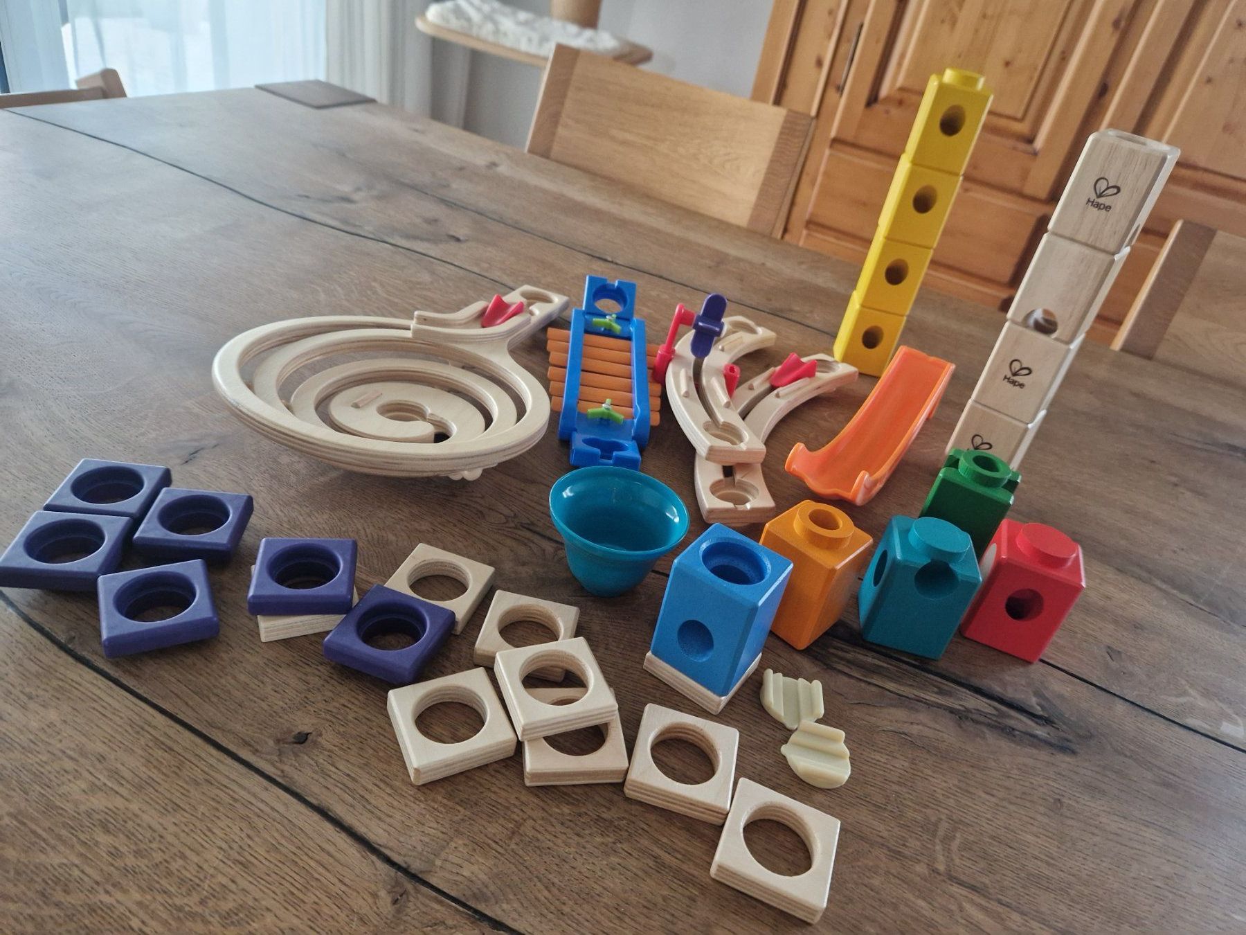 Haba Spielzeuge: Haba Kugelbahn Murmelbahn Starterset Bauset Gross – Gebraucht aus Boswil von yvonne74 1