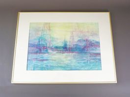 Bild Landschaft Meer Rahmengrösse 80x60cm
