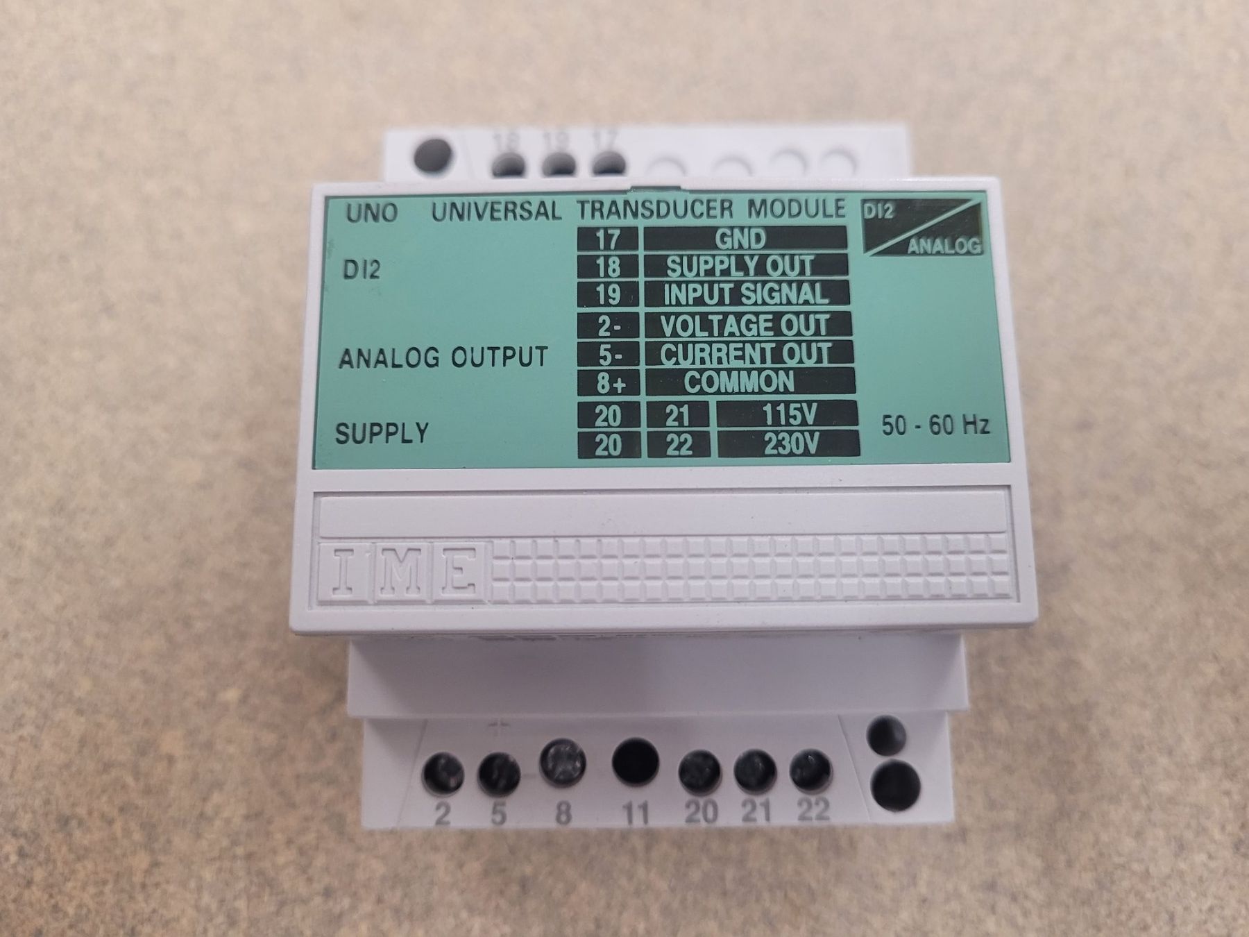 Componenti elettronici: IME UNO Universal Transducer Module DI2 – Usato da Vitznau venduto da Night-Fire