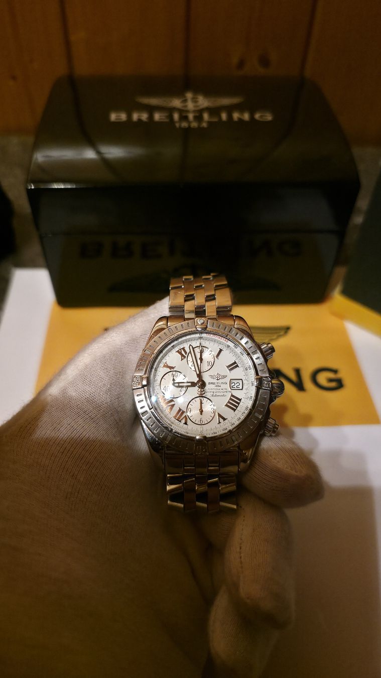 Breitling Orologi: Breitling Chronomat chiffres romains – Usato da Mollis venduto da aug_y9sm 2