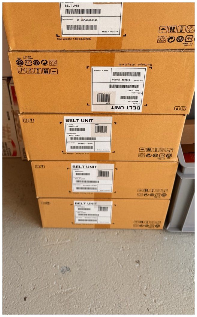 Oki Druckerpatronen & Toner: OKI Belt Unit 44472202 neuve en boîte – Neu und originalverpackt aus Champagne von SystemDch