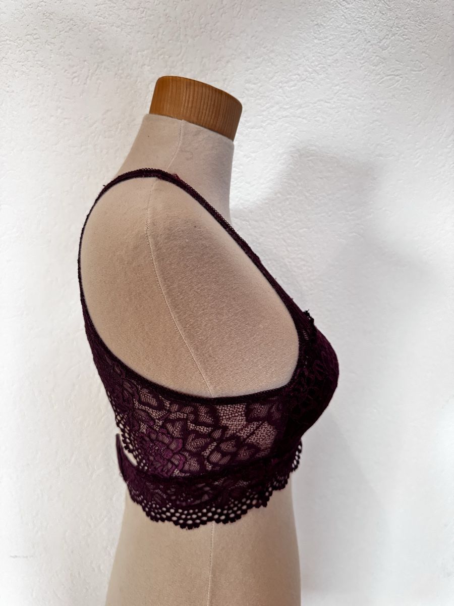 Top: Top / BH-Top / Spitzen-BH / Gr. S – Usato da Hünibach venduto da s.leptir 4