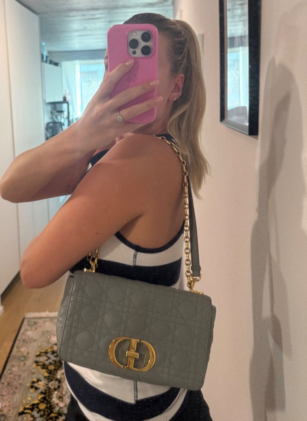 Dior Sacs femmes: Dior Caro Medium Grey Bag – D'occasion à Bottmingen par Itsclaire 9