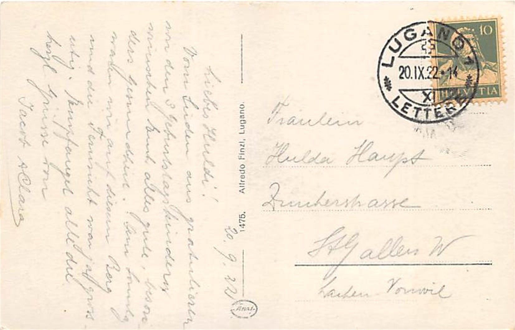 Cartoline postali: Monte Generoso, Kulm – Usato da Ottikon b.Kemptth. venduto da Neptun1974 1