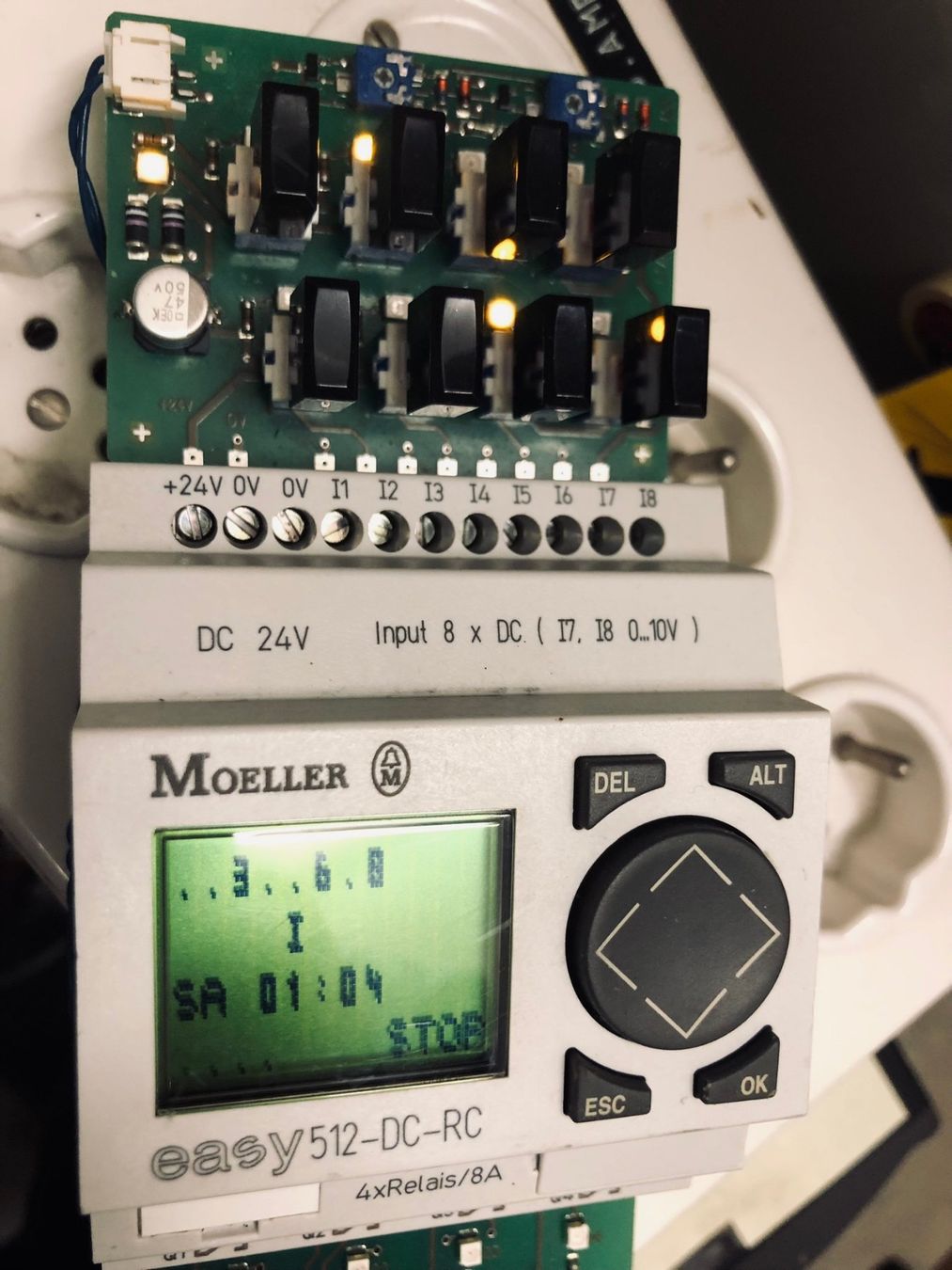 Composants électroniques: Moeller Easy SPS Modul mit Testboards – D'occasion à Hinterkappelen par atomschnee 5