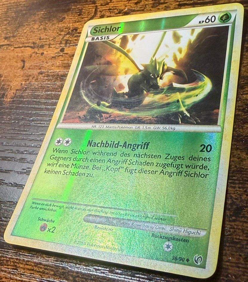 Pokémon Carte collezionabili: Sichlor Reverse Holo 36 – Usato da Zürich venduto da PEACECOCOON 1