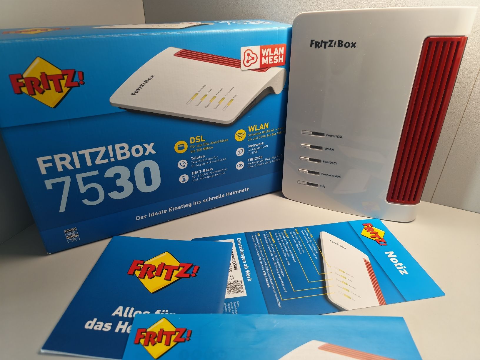 Avm Modem & Router: AVM FRITZ!Box 7530 – Usato da Waldkirch venduto da Mwolfi12