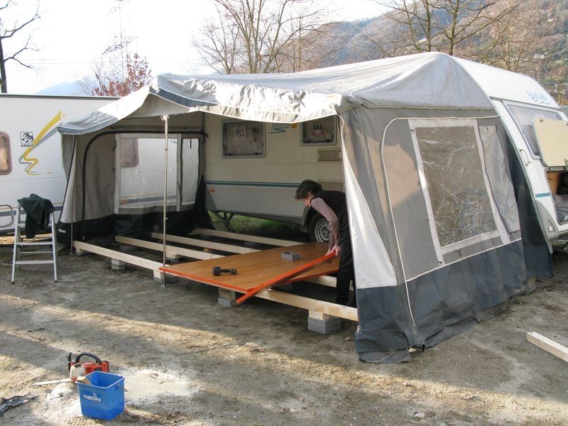 Camping Fahrzeuge: Holzboden zu Wohnwagen – Gebraucht aus Mastrils von kitamura 3