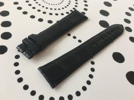 ZENITH ORIGINAL - BRACELET CUIR - BLACK - 21 MM - NEW !!!