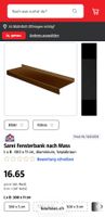 Sarei Fensterbänke Aluminium Sepiabraun