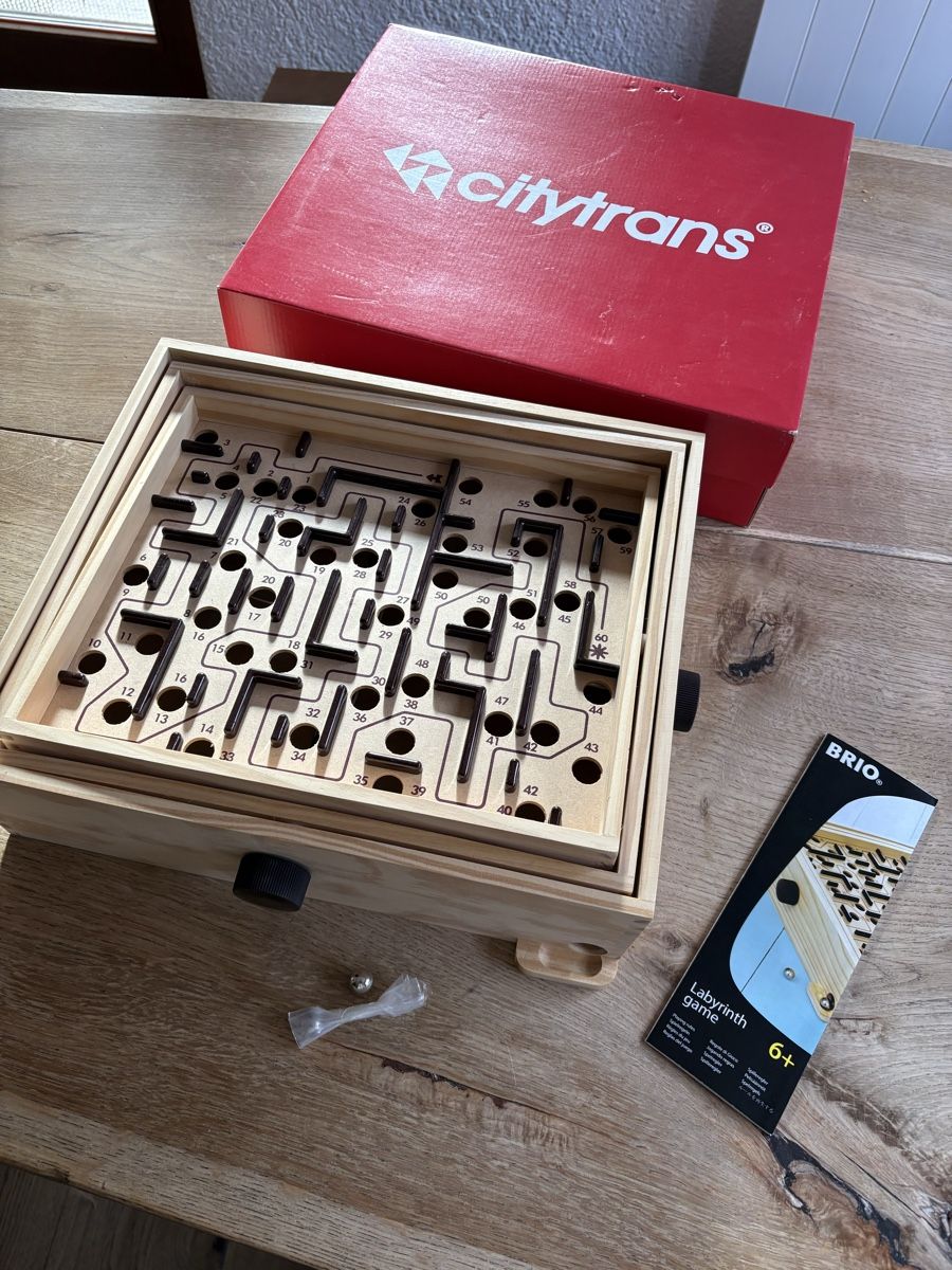 Brio Spiele: Labyrinth Game Bro Holz – Neu und originalverpackt aus Bauma von haelge01