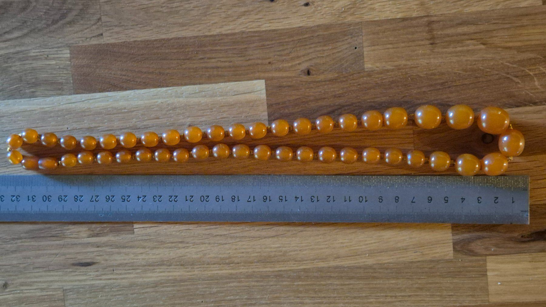 Ketten: Collier en perles d'ambre – Gebraucht aus Mervelier von marbre75 1
