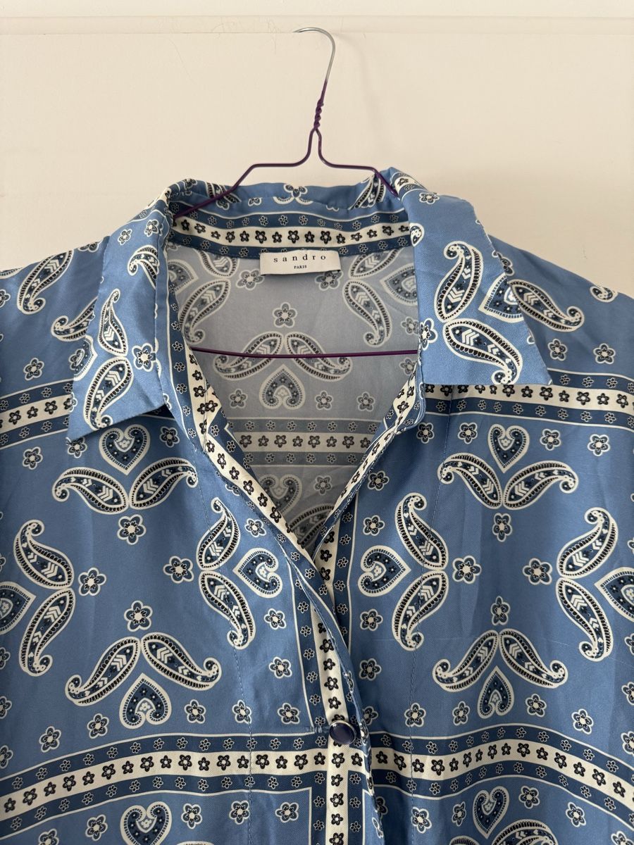 Sandro Vestiti: Seidenkleid Sandro, Gr M, NP 400.00, 100 % Seide – Usato da Münchenbuchsee venduto da Mantik 1