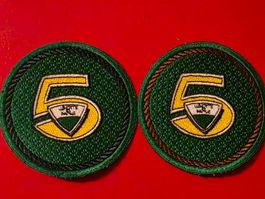 Infanterie Abzeichen Duo Badges Fus Bat 5 Waadt  neu