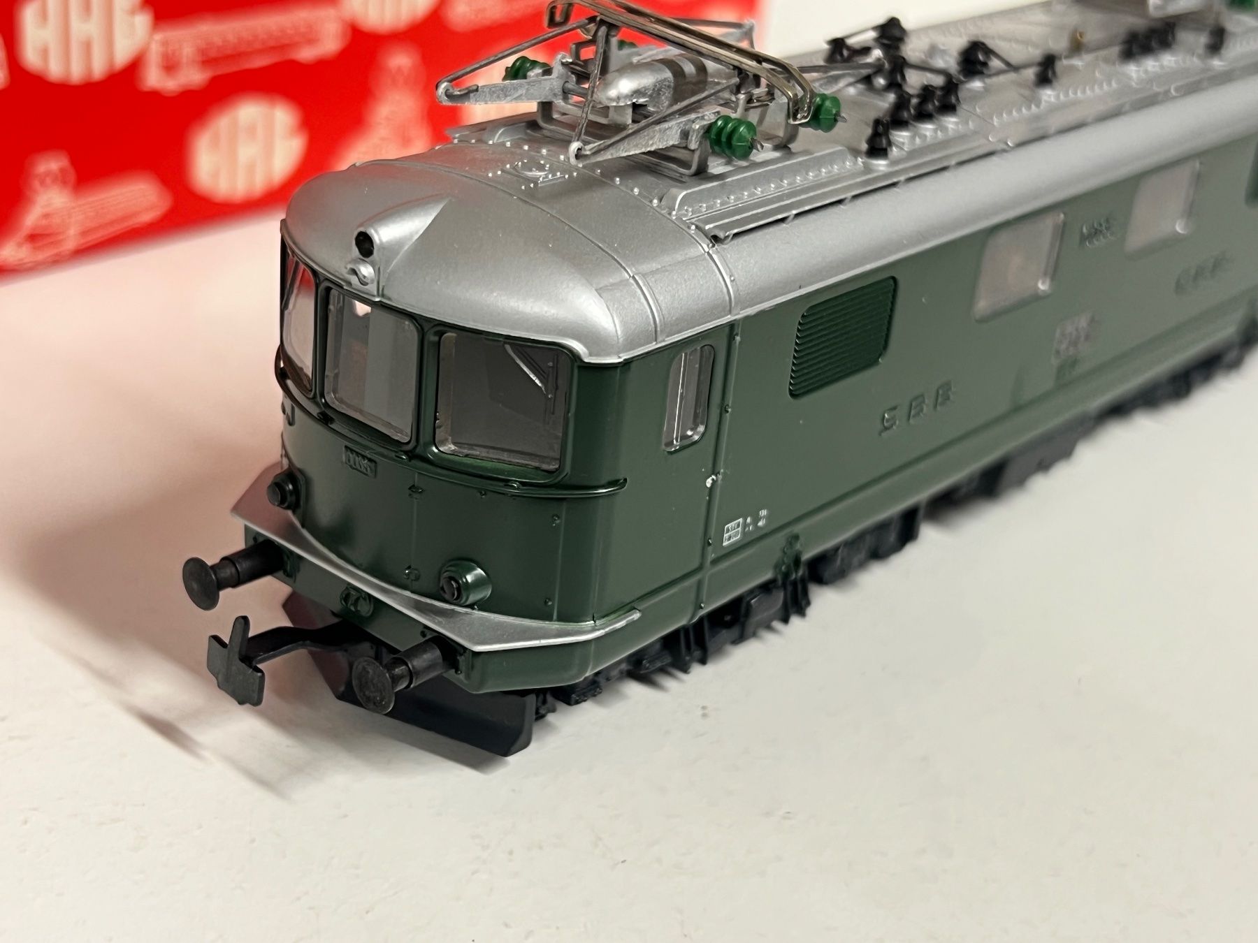Hag Modellini di ferrovie: Hag Nr.220 Re 4/4 l  H0/AC Analog – Usato da Geroldswil venduto da TopTrain54 3