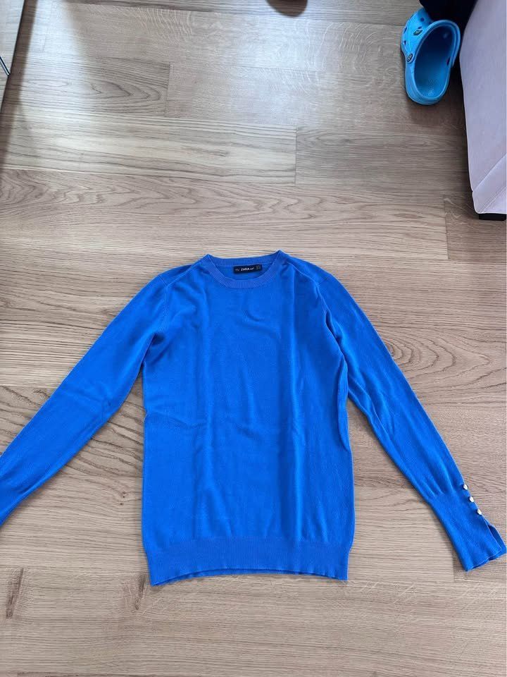 Pulls & Sweat-shirts: Zara Strickpullover blau Damen Gr. M – D'occasion à Zürich par beatricebianchi 1