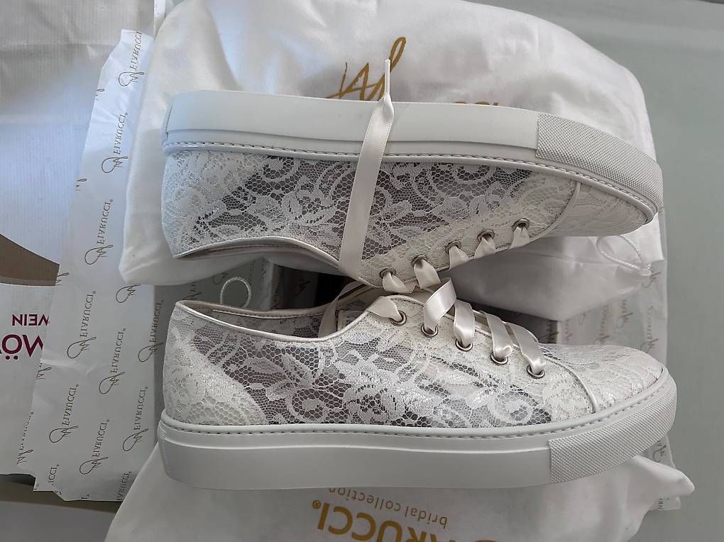 Scarpe da donna: Braut-Sneakers ivory 42 – Nuovo e nell'imballaggio originale da Winterthur venduto da ela_qbz6 1